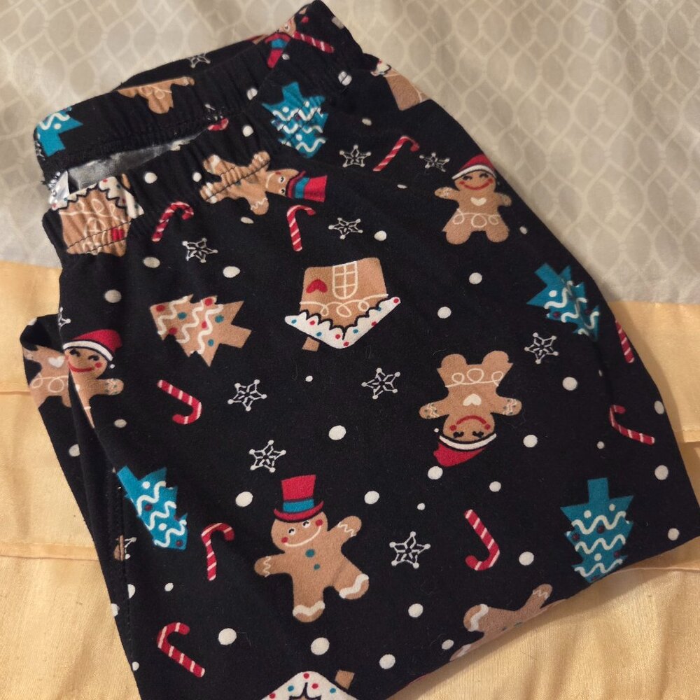 Heathmoor Gingerbread House/People, Christmas Leggings Size Small